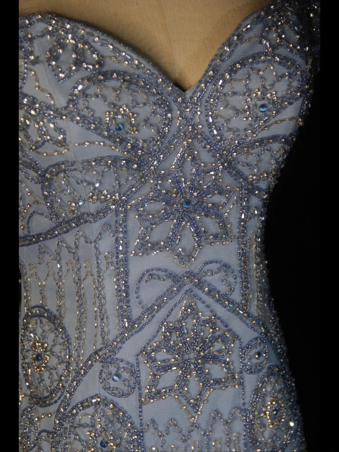 Retro-Meerjungfrauenkleid im Stil der 1950er Jahre aus blauem Tüll mit Perlen, langes Ballkleid mit Herzausschnitt, Inspiration für das Outfit zum 22. Geburtstag, formelles Abendkleid AS370