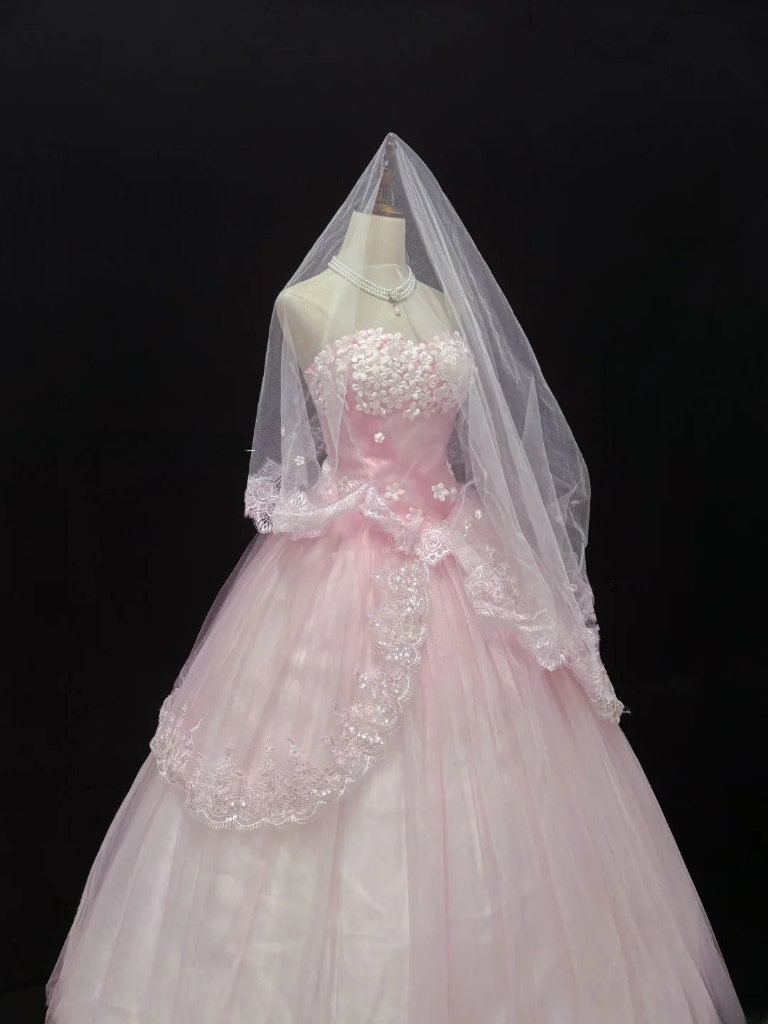 Fairytale Ball Gown Sweethart Tulle Long With Ruffled Quince Dress inspo Quinceanera Dresses Sweet 15 16 Outfits RB7832