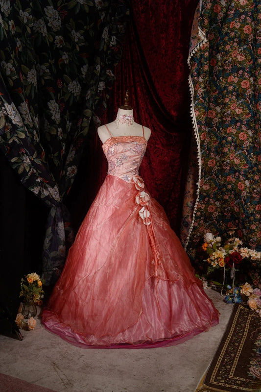 Beautiful Ball Gown Spaghetti Straps Pink Sweet 15 Quinceanera Dresses Formal Birthday 16th Party Gown RB8589
