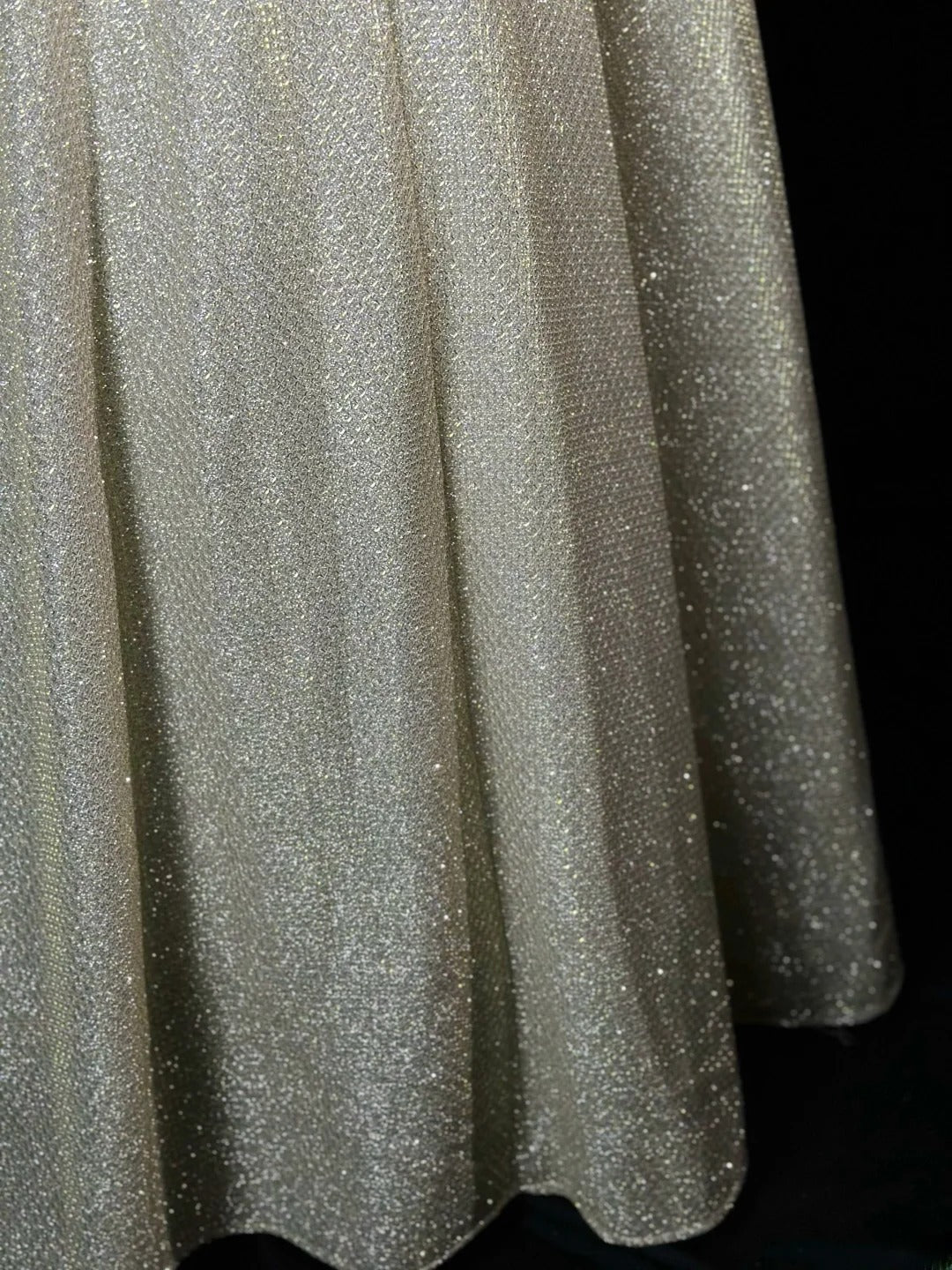 Vintage 2000s Prom Dresses A line V Neck Gold Sequined Lace Long Party Formal Outfits RB6215