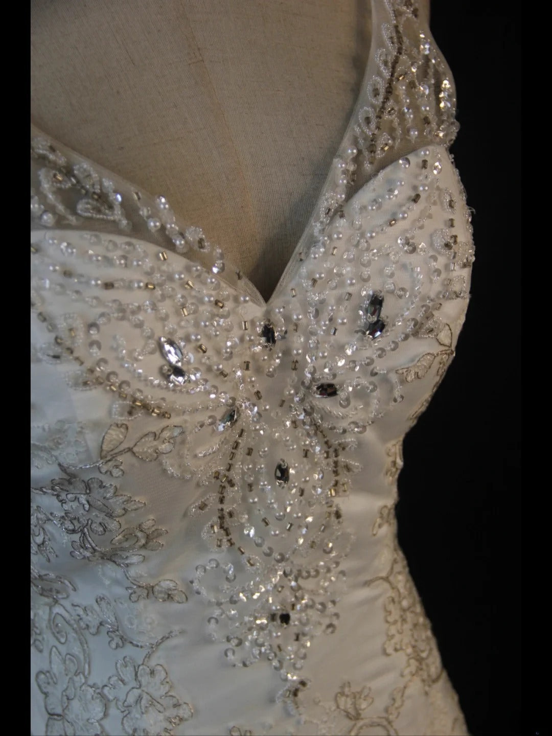 Robe de mariée sirène élégante en tulle transparent blanc vintage à bustier cœur et traîne balayée pour femme AS406