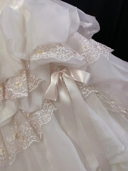 Princess Vibes Ball Gown Sweetheart Light Pink Long With Tiered Ruffled Corset Fitted Back Quince Dress inspo Quinceanera Dresses Sweet 16 Outfit RB7875