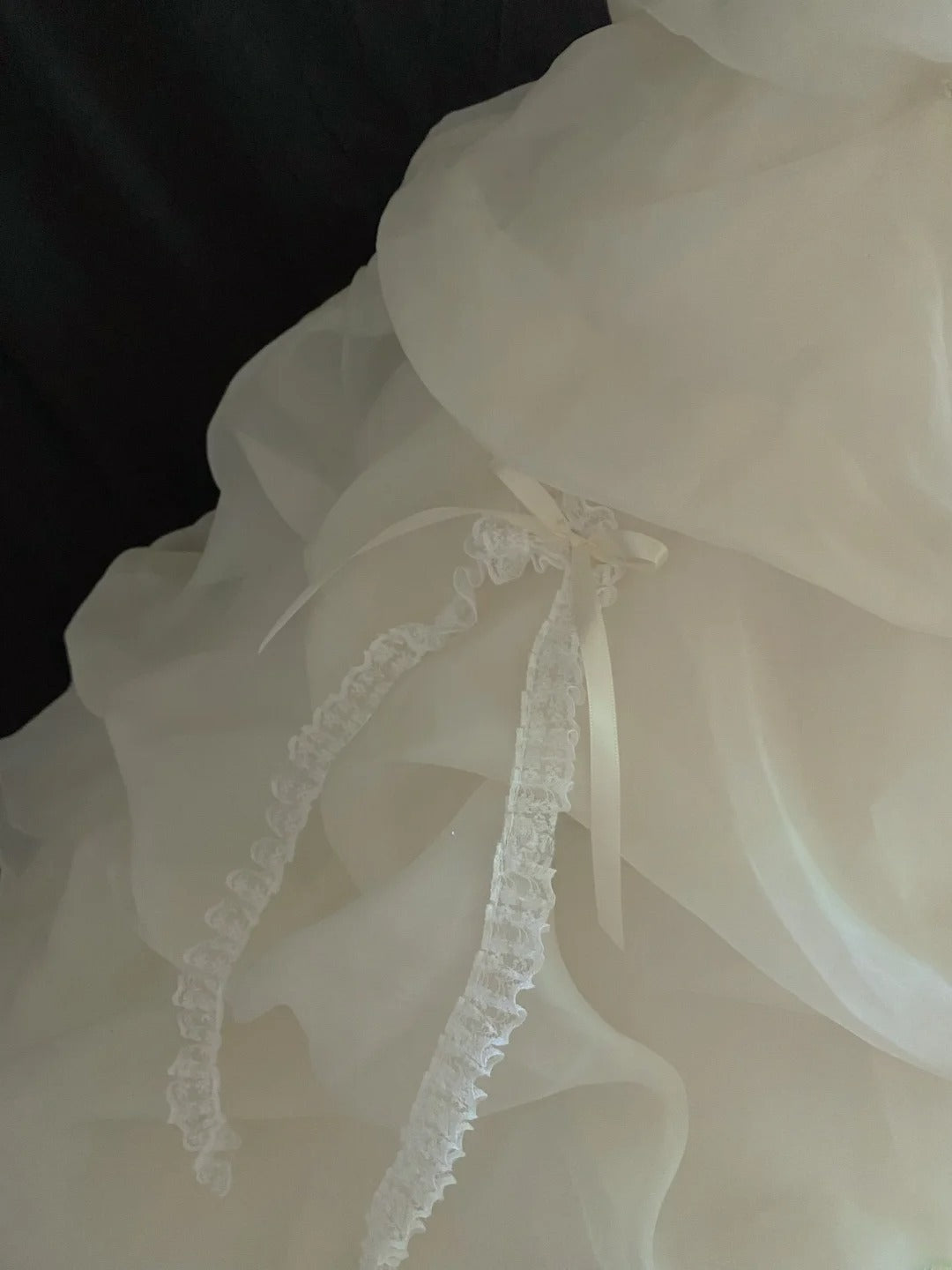 Princess Vibes Ball Gown Sweetheart Organza Long With Tiered Ruffled Corset Fitted Back Quince Dress inspo Quinceanera Dresses Sweet 16 Outfit RB7878