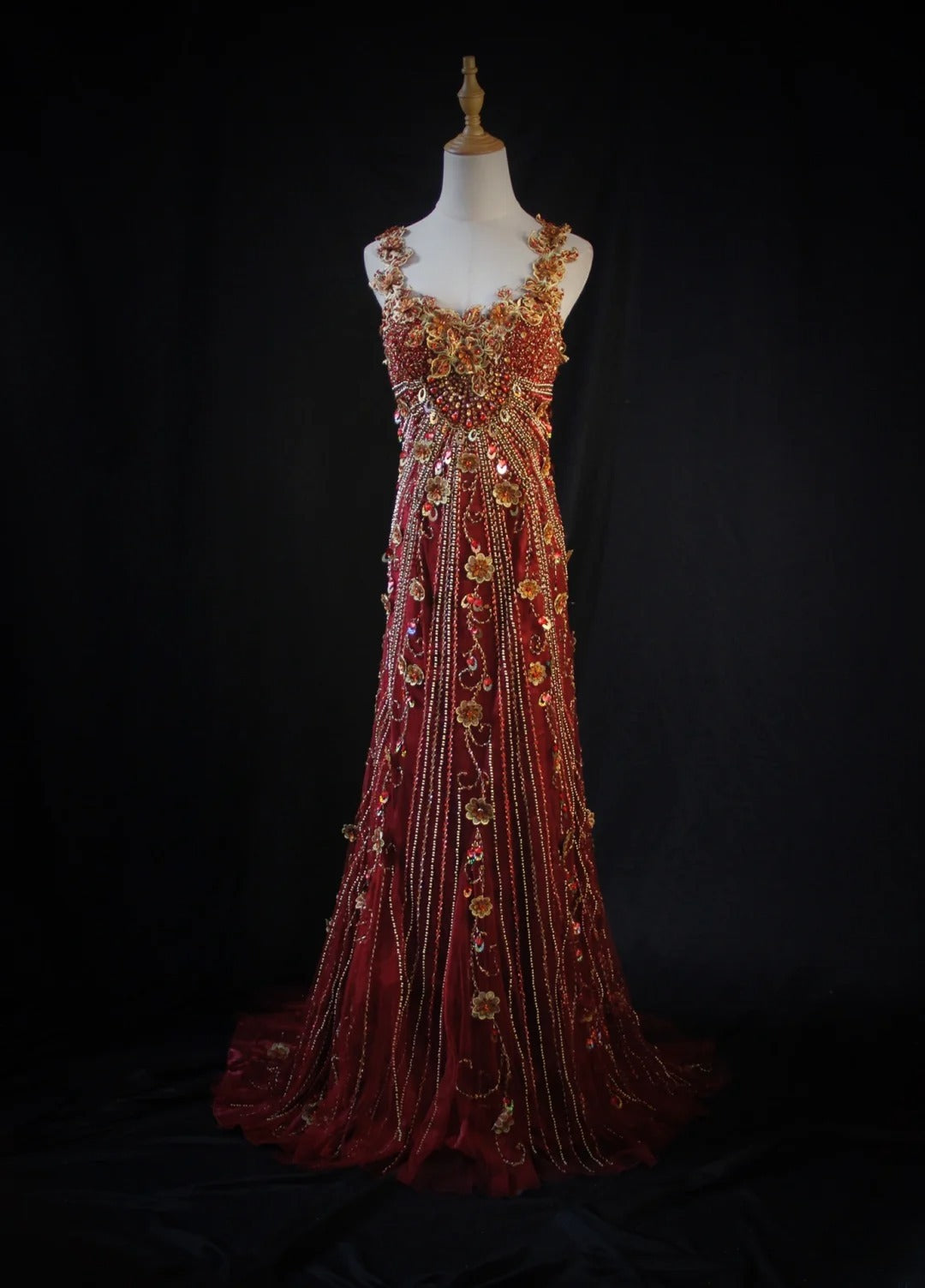 Vintage A Line Sweetheart Burgundy 80s With Beaded Appliqued Bodice Long Prom Max Dresses Inspo 18th Birthday Outfit Formal Dress For Women AS438