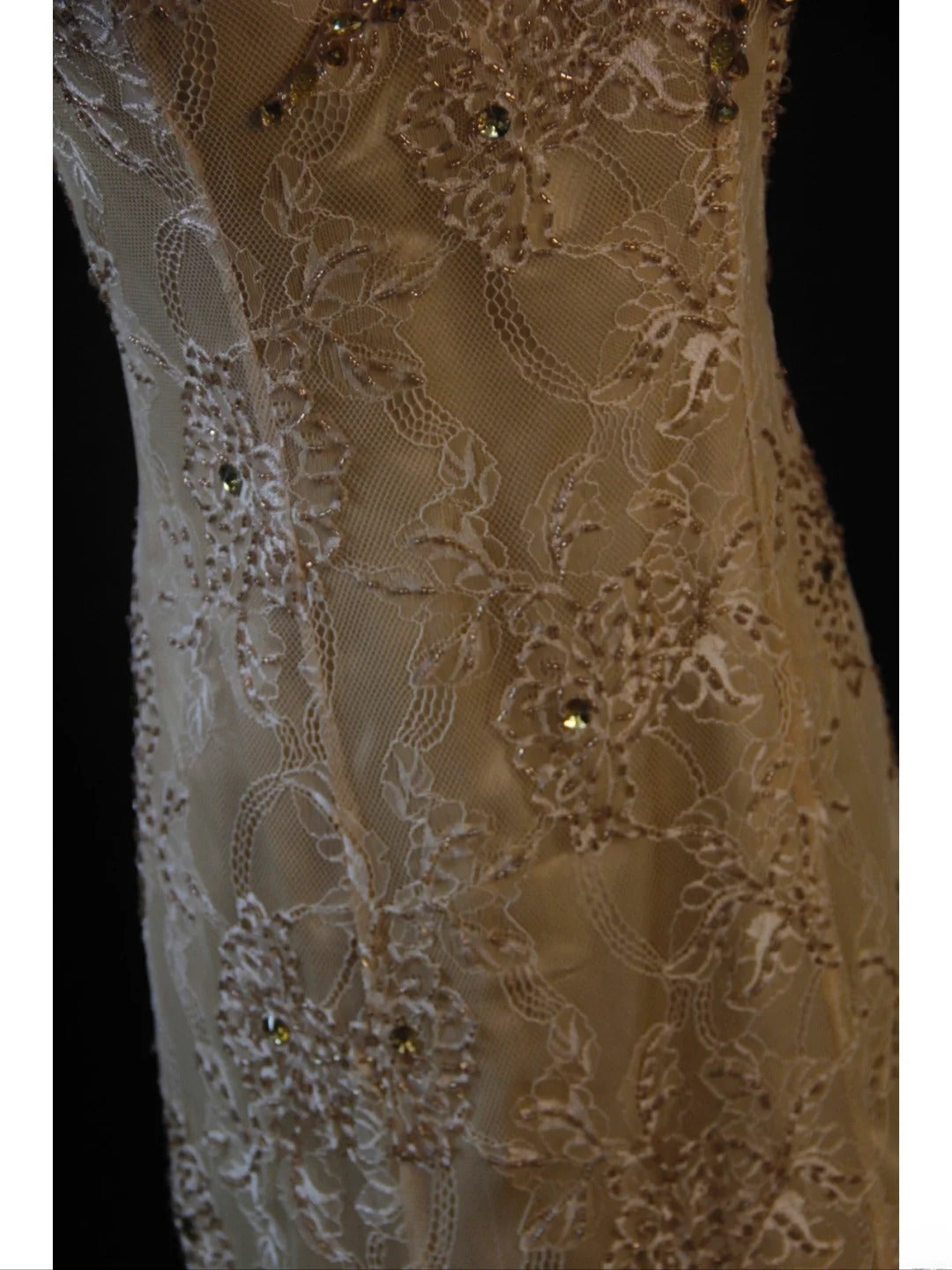 Retro-Meerjungfrauenkleid aus gelbem Chiffon im Stil der 1950er-Jahre mit goldener Perlenspitze, One-Shoulder-Schnitt und Meerjungfrauen-Schnitt – Inspiration für das Outfit zum 22. Geburtstag – formelles Kleid AS440