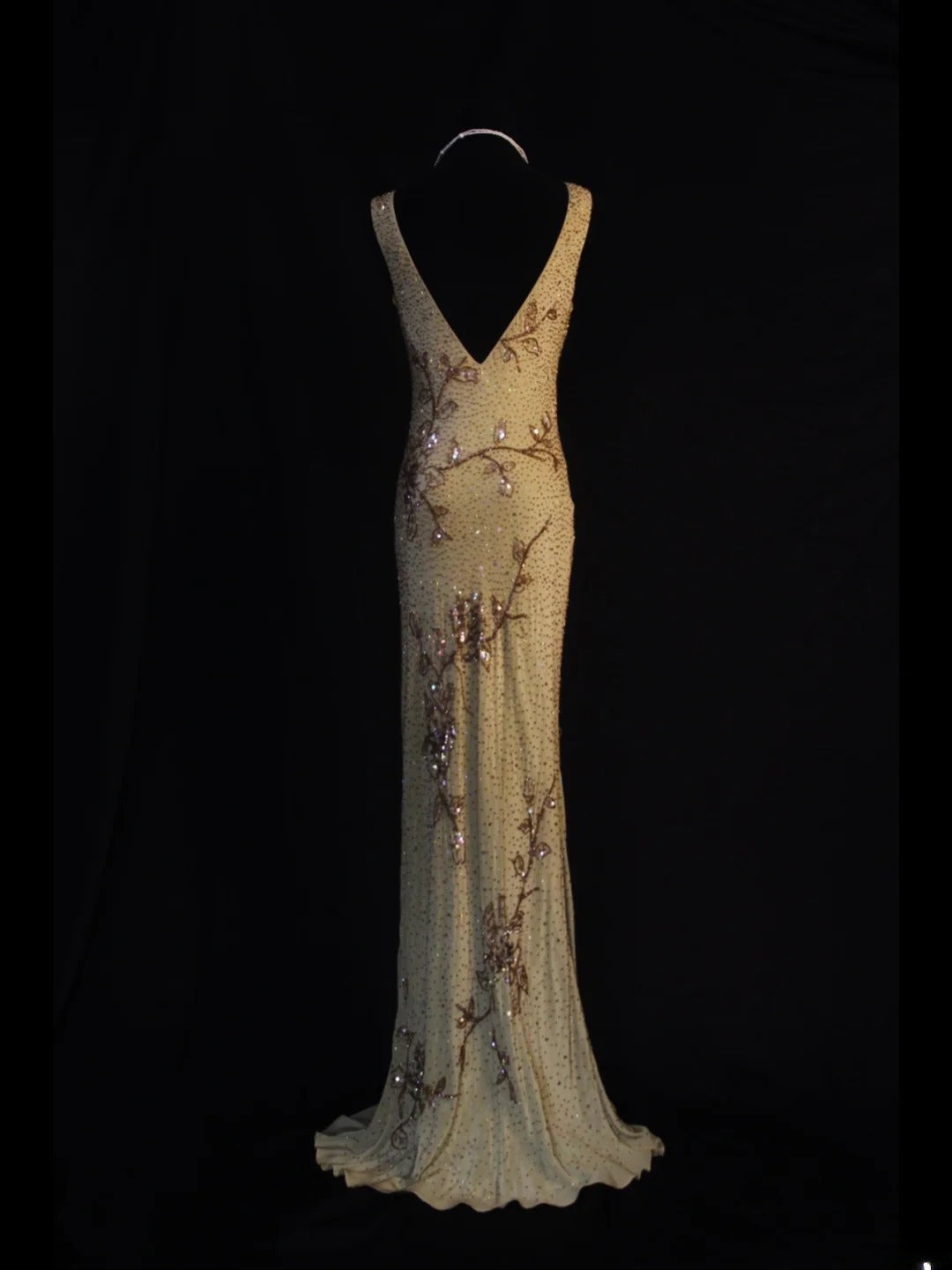Vintage Mermaid V Neck Gold Sequins 1950s With Beads Bodice Long Prom Dresses Inspo 18th Birthday Outfit Formal Gown AS502