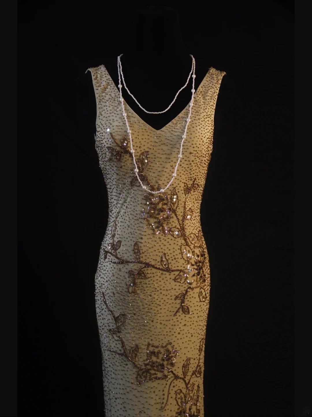 Vintage Mermaid V Neck Gold Sequins 1950s With Beads Bodice Long Prom Dresses Inspo 18th Birthday Outfit Formal Gown AS502