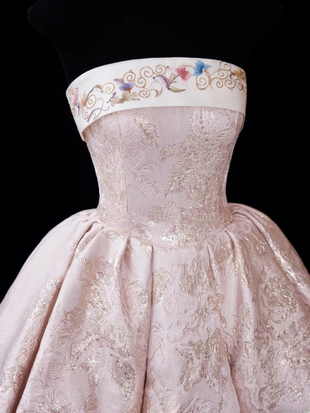 Robe de bal chic sans bretelles rose poudré pour un 16e anniversaire, robe de soirée en dentelle, robe de cocktail AS582