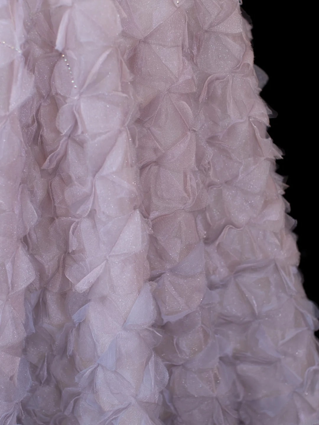 Elegantes, trägerloses Ballkleid aus lila Tüll mit Perlen, langes, formelles Abendkleid, elegantes Partykleid AS592