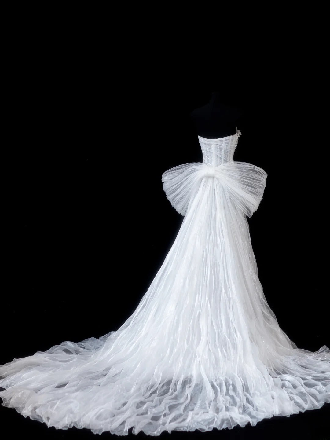 Robe de mariée vintage intemporelle pour femme, coupe trapèze, décolleté cœur, sans manches, en tulle blanc orné de perles, style années 1920, AS596