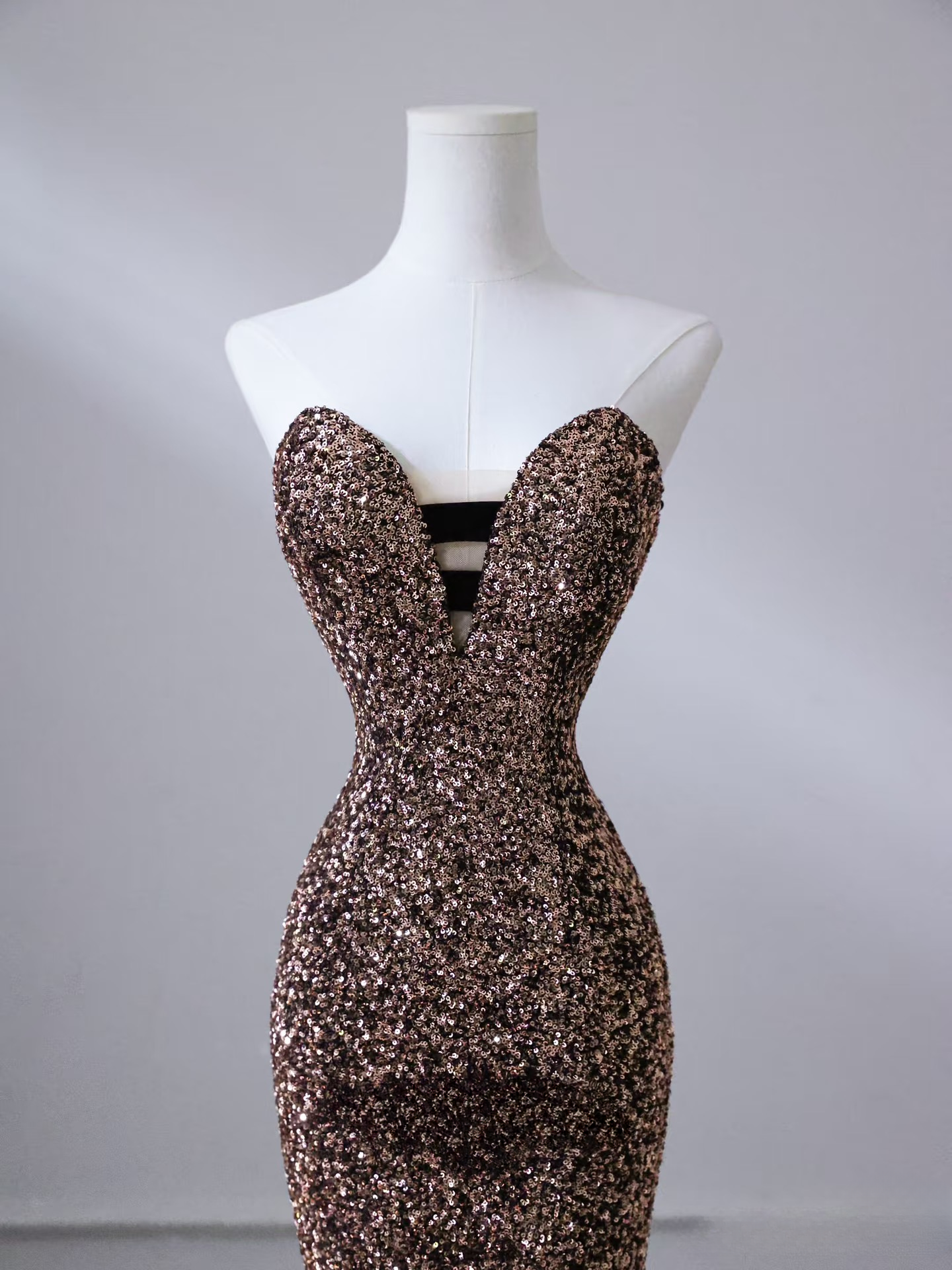 Elegant Mermaid Sweetheart Sequin Long Prom Dress Inspiration Ideas Prom Inspo Gowns Graduation Dress AU049