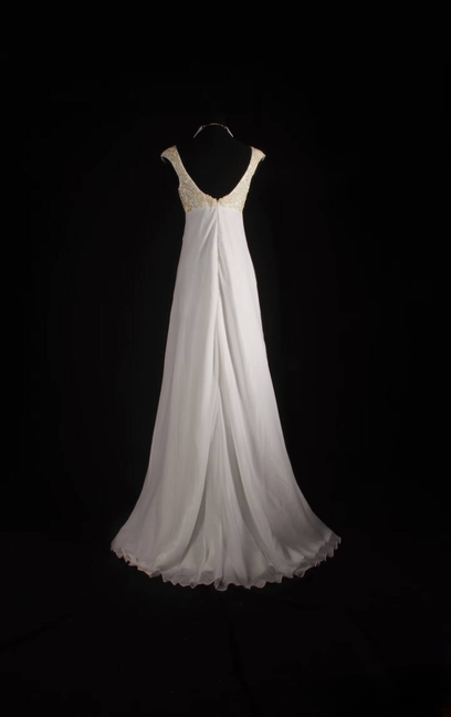Vintage Ballkleider 1950er Retro Classy A Line Sweetheart Ärmelloses Chiffon Weiß Ballkleider Partykleid Abschlusskleid AU544