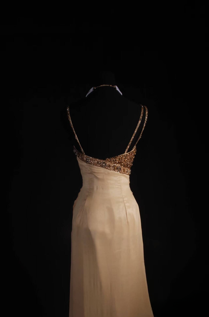 Vintage A line Spaghetti Straps Beads Chiffon Long Prom Dresses Party Dress Princess Graduation Outfits For Women AU564