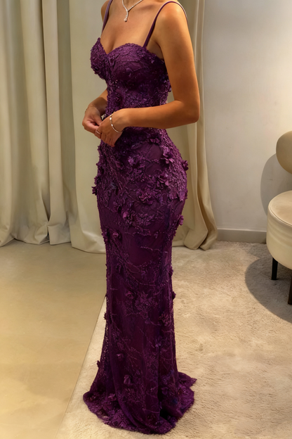 Bescheidene Meerjungfrau Spaghettiträger Hellhimmelblau Lange Ballkleider Partykleid 21. Geburtstag Outfits Abschlusskleid B626