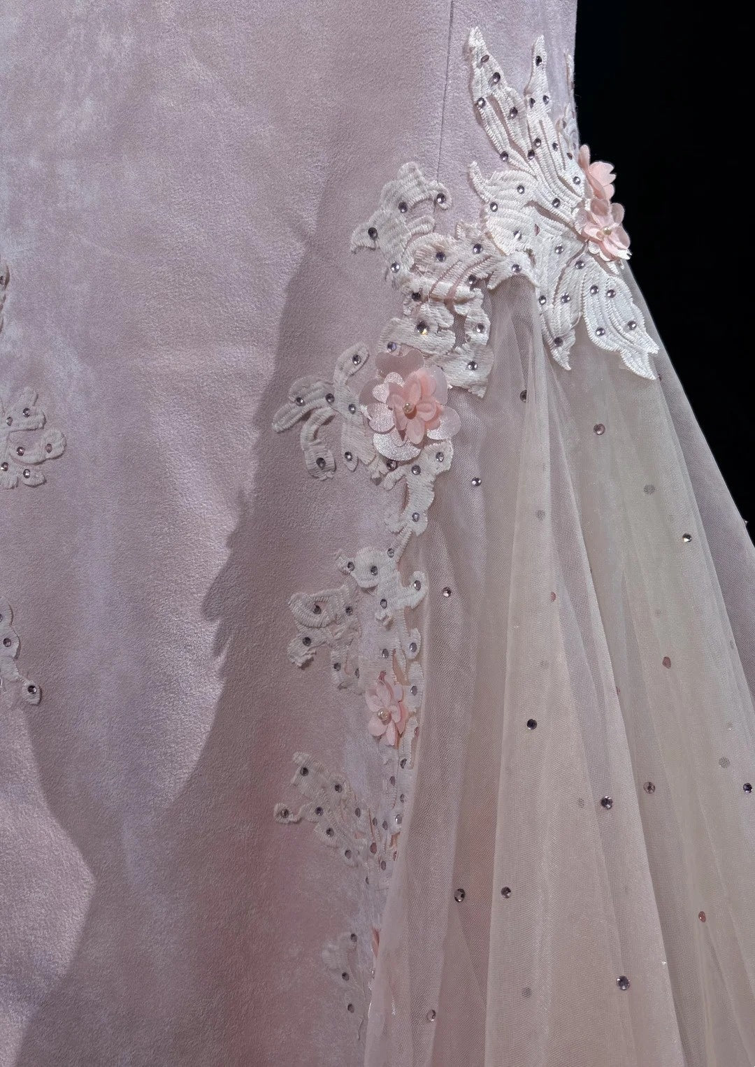 Vintage Prom Dresses 90s Mermaid Sweetheart Pink Satin With Appliqued Beading Long Evening Outfits N3193