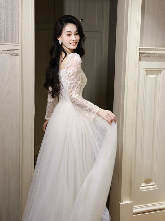 Elegant 2026 A line Sweetheart Semi Formal Summer Garden Beach Spring Event Outfits Wedding Guest Dresses RB4934