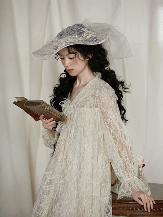 Charming A Line V Neck Lace White With Sleeves Brides Gown Bridal Dress Long Wedding Dresses RB5712