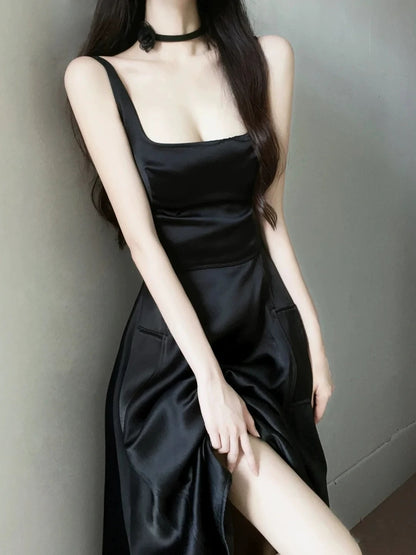 Elegantes A-Linien-Kleid mit eckigem Ausschnitt für Black-Tie-Abend, Ball, Frühling, Sommer, Strand, formelle Anlässe und Hochzeitsgäste N3963