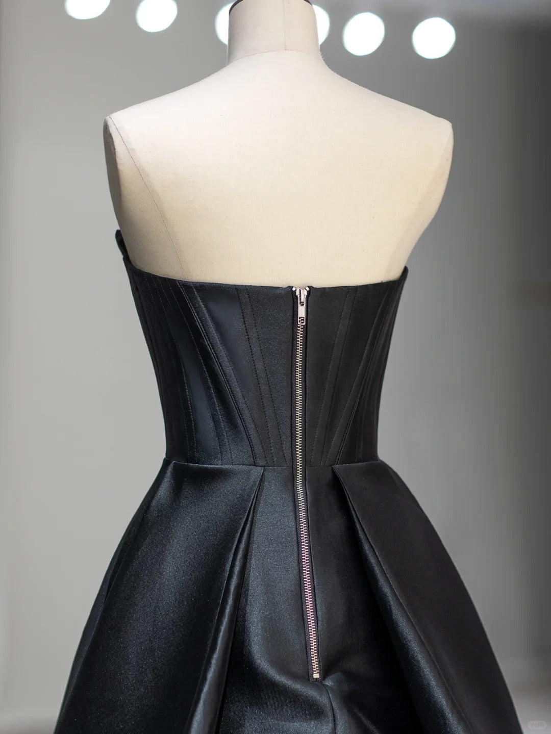Magnifique Robe de Bal bustier, robe de soirée noire longue inspiration tenues de soirée RB3995