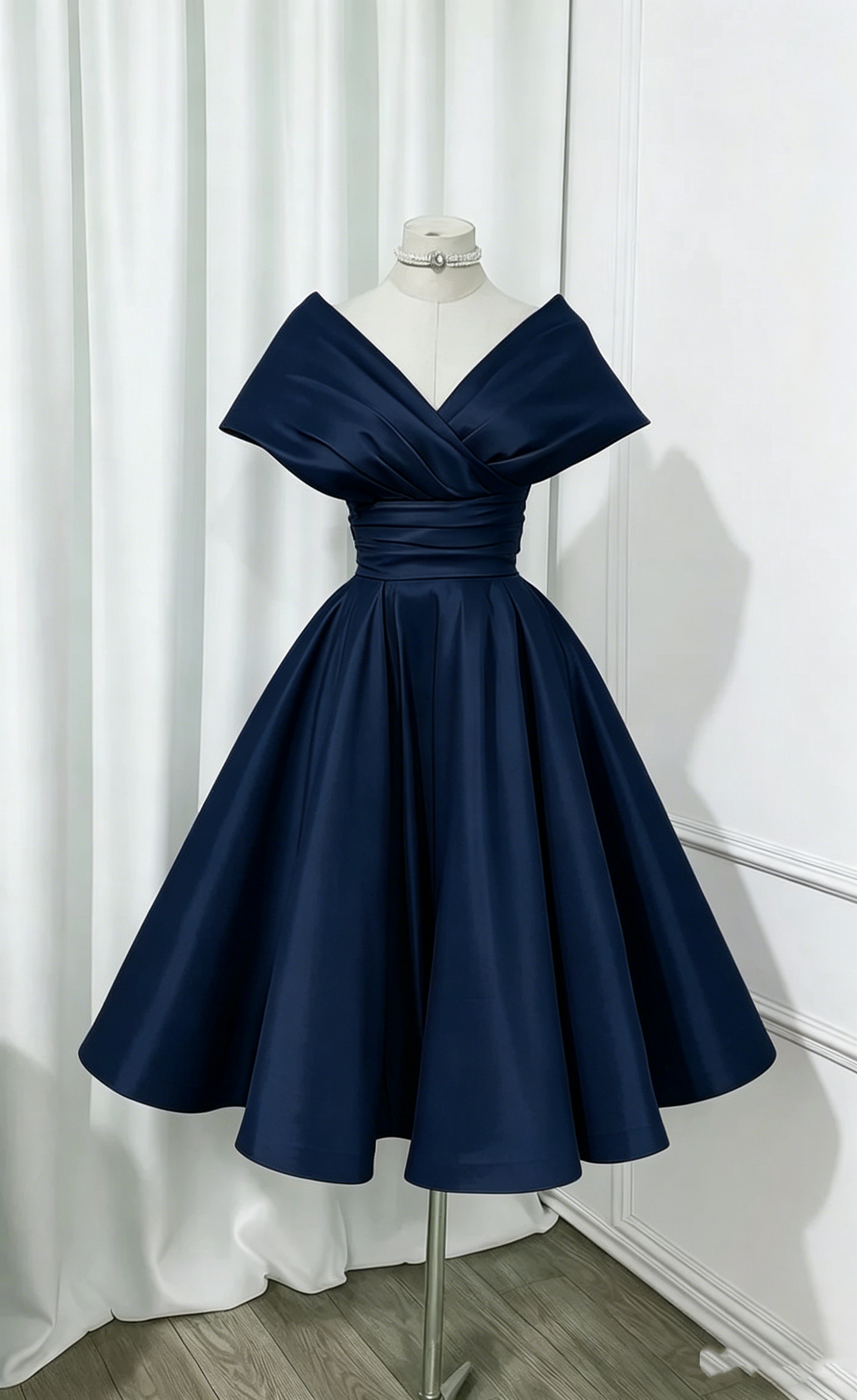 Hübsches Ballkleid Schulterfrei Rosa Kurz Mini Homecoming-Kleid Abschlussballkleid N2435