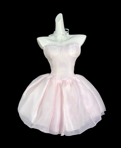2026 Neue Homecoming Kleider Kurz Mini Sweetheart Pink Abschlussfeier Cocktailkleid N4307
