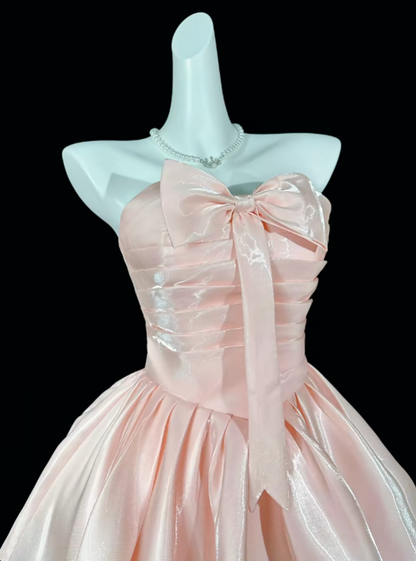 Süßes Ballkleid Sweetheart Blush Pink Kurze Mini Party Cocktail Homecoming Kleider N4357