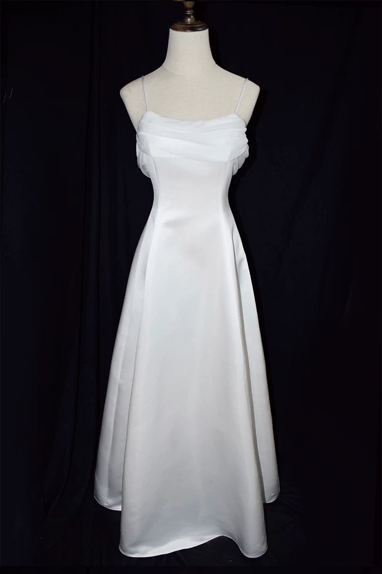 Robe de bal rose vintage années 1950, coupe trapèze, bretelles spaghetti, inspiration robe de soirée longue rétro tenue pour un 20e anniversaire AB2354