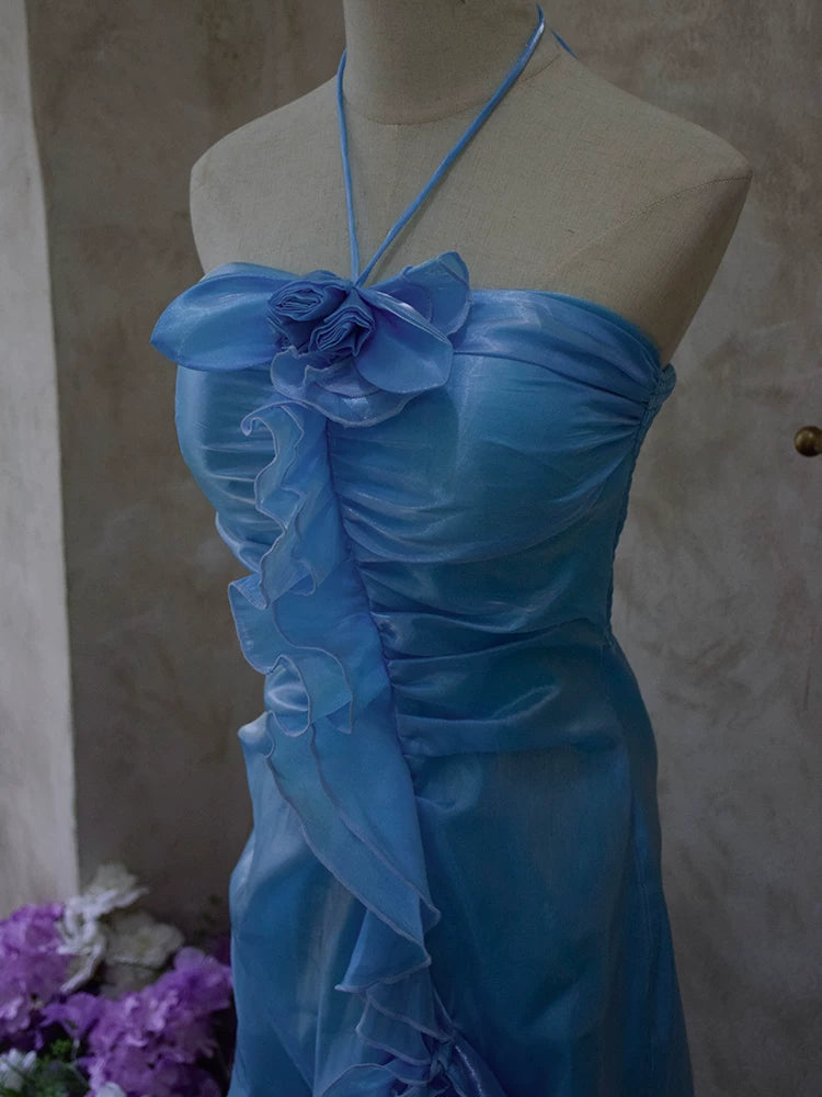 Vintage Etuikleid mit Neckholder, burgunderrot, kurzes Cocktailkleid, Outfit für den 16. Geburtstag, Homecoming-Kleid, Abendkleid AB2382