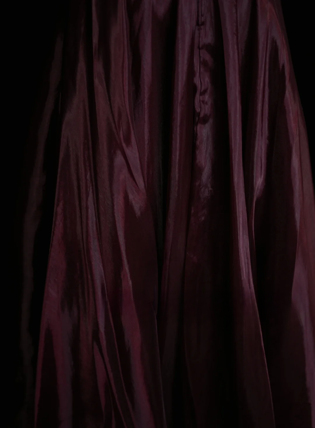 Elegantes, trägerloses Ballkleid in Burgunderrot mit Perlenbesatz – ein beeindruckendes langes Abendkleid für Abschlussball und Party (OB035)
