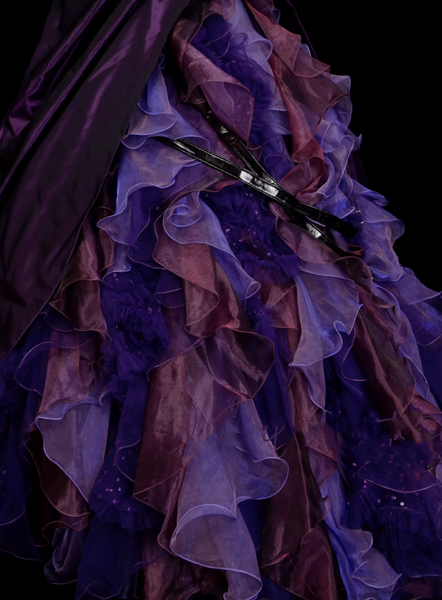 Vintage Ballkleid, trägerlos, lila, Sweet 16 Kleider, Quinceanera Kleid, lang, Vestidos De Fiesta N1323