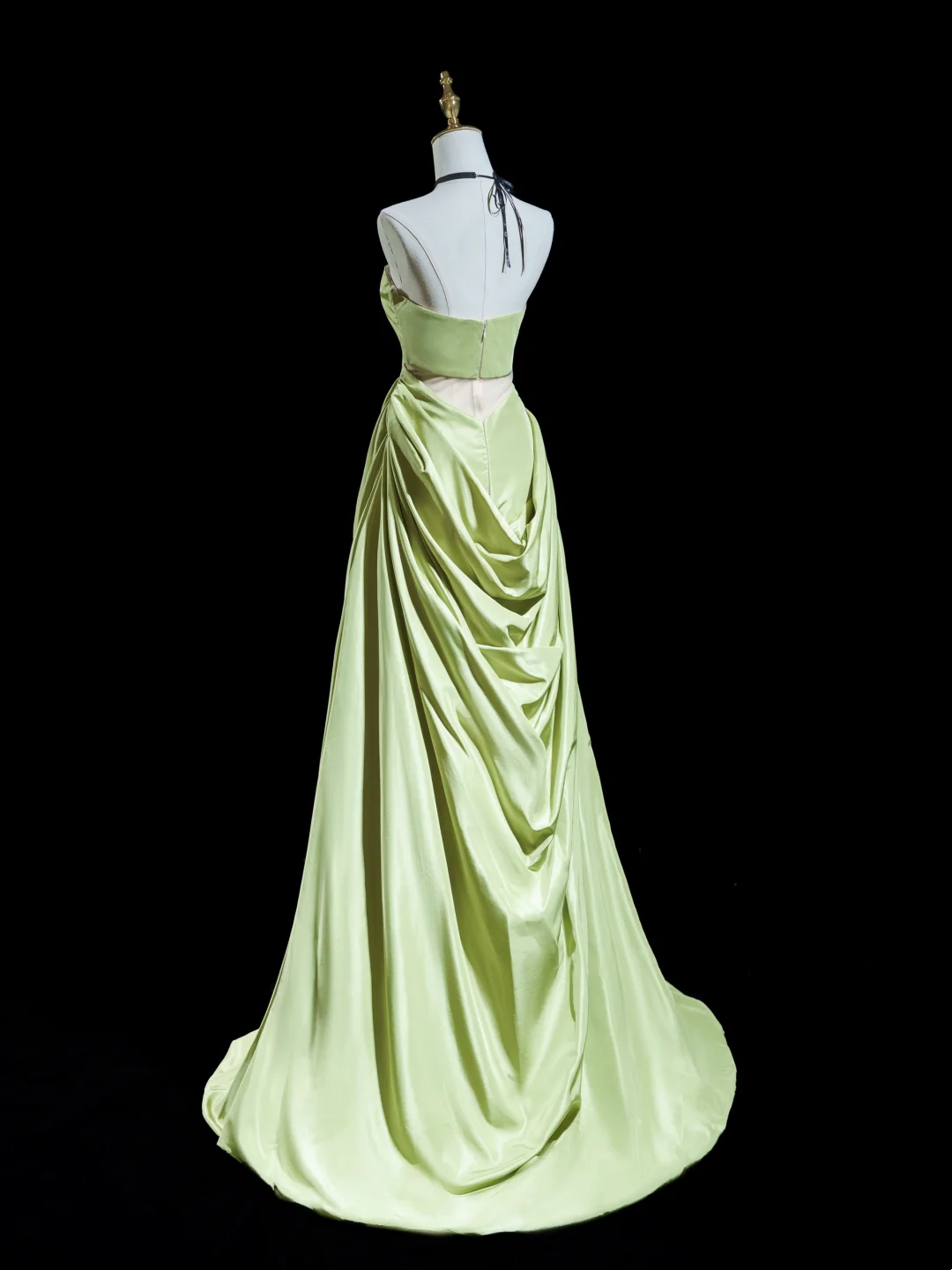 Elegante Meerjungfrau Schatz Mintgrün Satin Lange Ballkleider Beeindrucken 18. Geburtstag Outfits Ballkleid RB1847