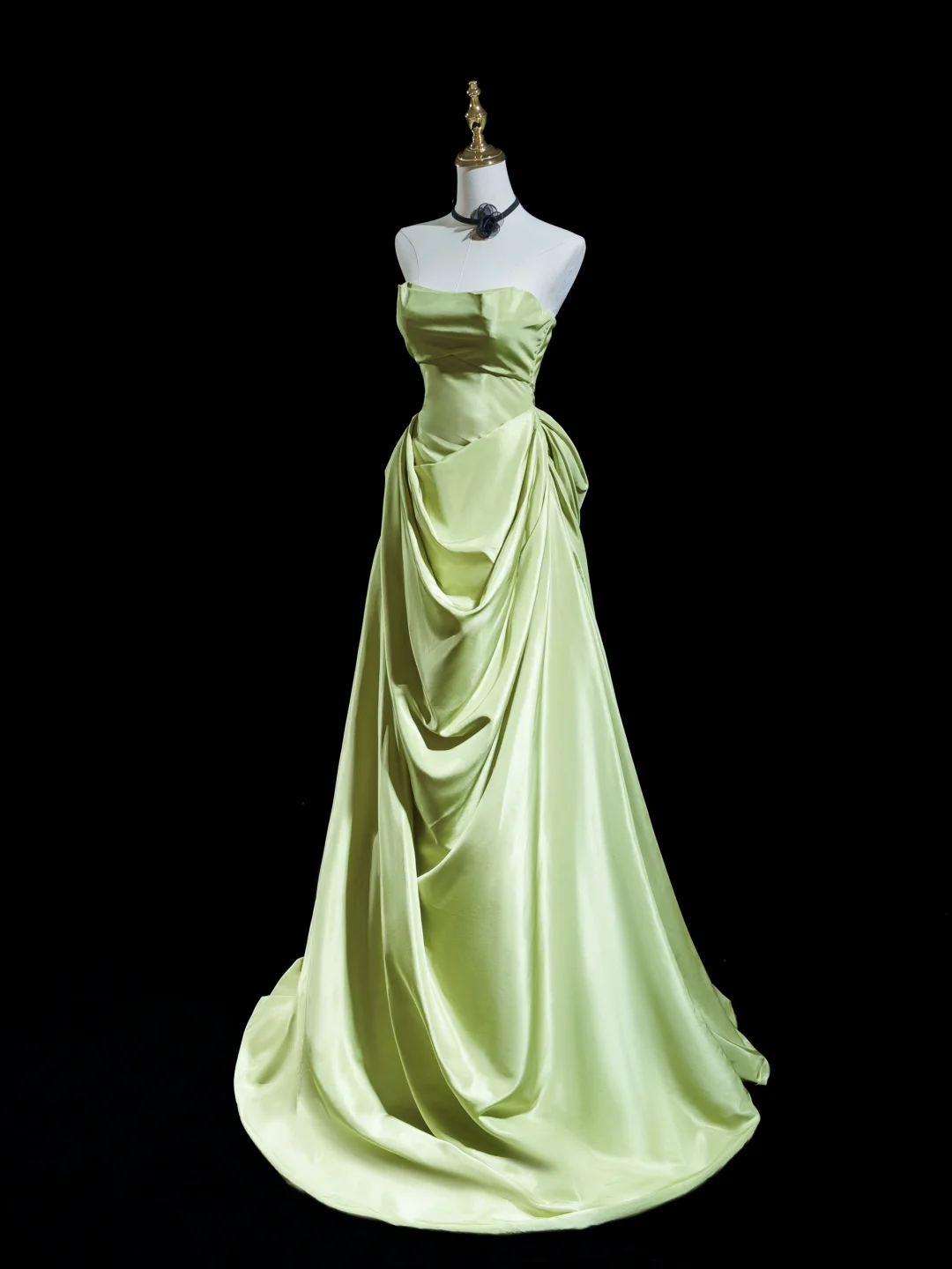 Elegante Meerjungfrau Schatz Mintgrün Satin Lange Ballkleider Beeindrucken 18. Geburtstag Outfits Ballkleid RB1847