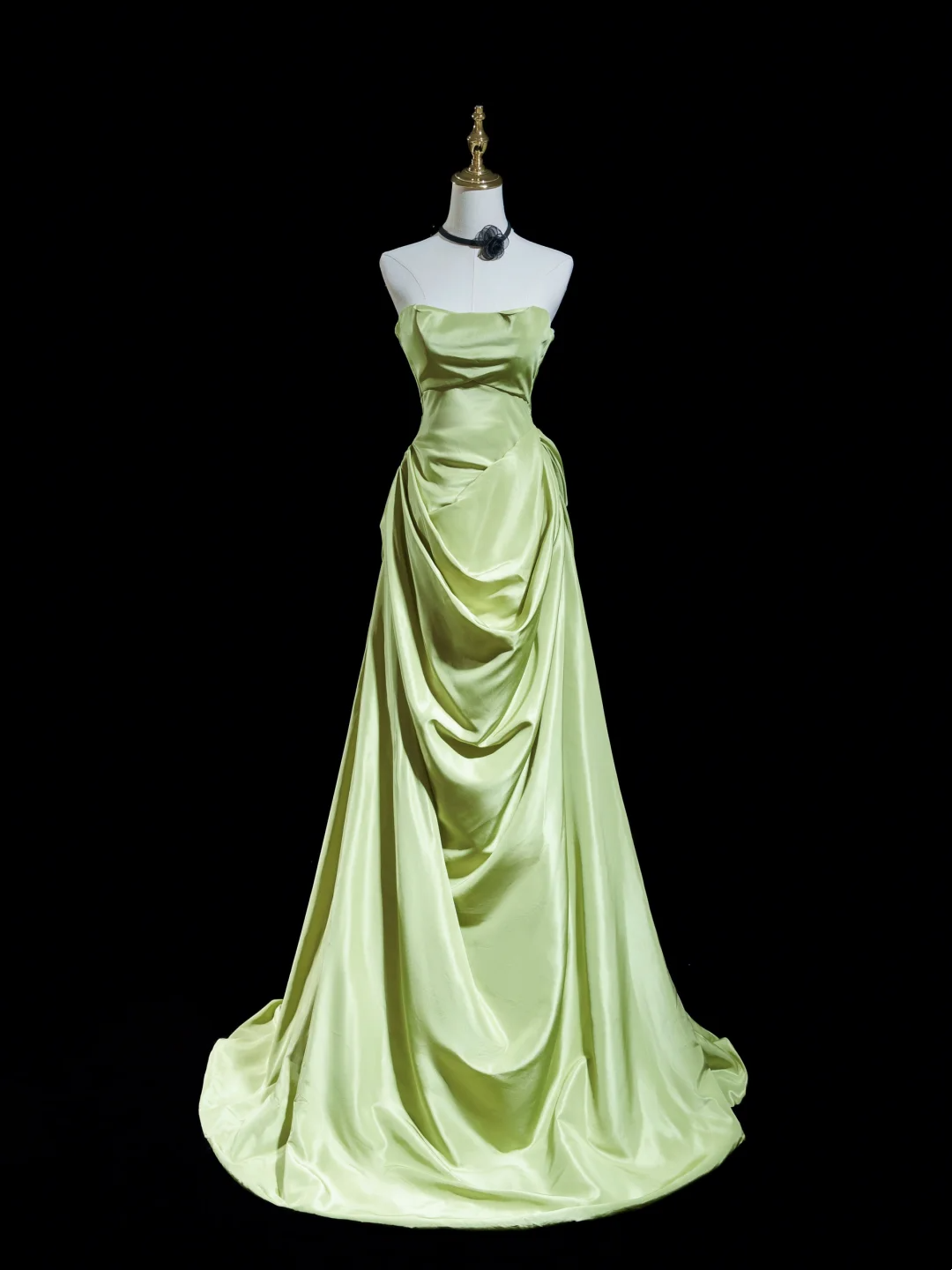 Elegante Meerjungfrau Schatz Mintgrün Satin Lange Ballkleider Beeindrucken 18. Geburtstag Outfits Ballkleid RB1847