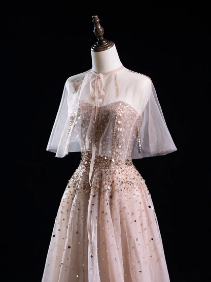 Vintage Ballkleid Sweetheart Rosa Tüll Lange Ballkleider Beeindrucken Sweet 16 Geburtstag Outfits Ballkleid RB1918
