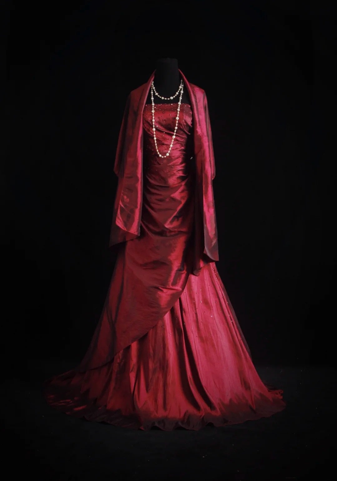 Princess Prom Dresses Ball Gowns Strapless Sleeveless Wine Red Burgundy Evening Long Formal Dress RB3258