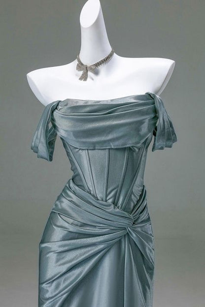 Schwer geschnittenes, figurbetontes Meerjungfrauen-Abendkleid N1871