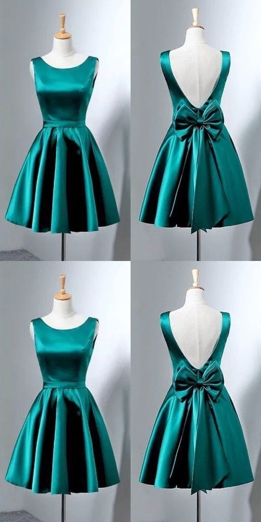 Aesthetic Hoco Photo Ideas A line Blue Short Homecoming Dresses Senior Year Cocktail Hoco Outfits RB8914