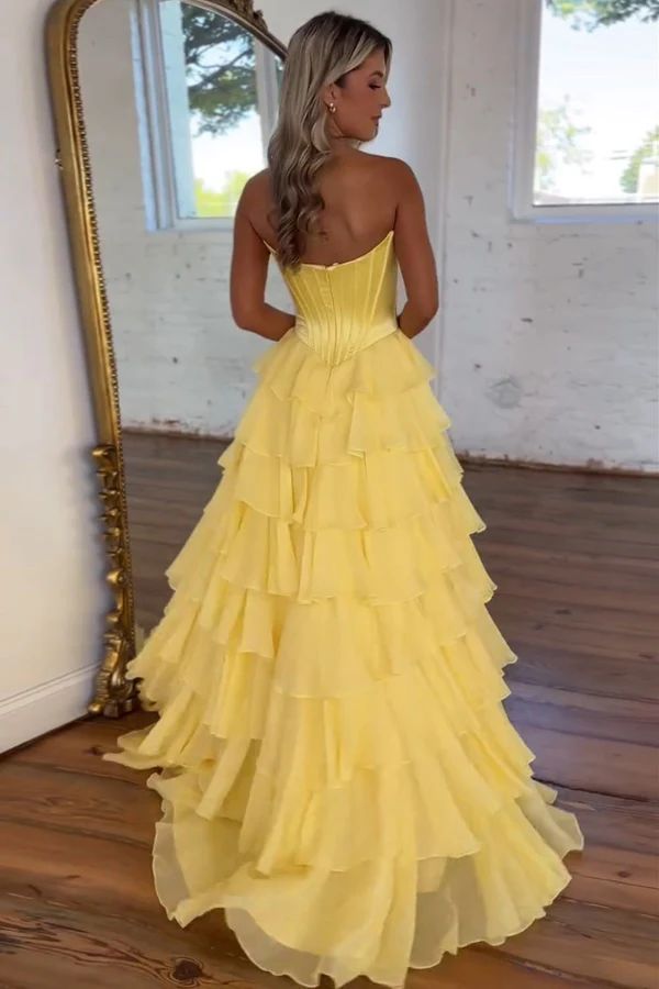 Classy Ball Gown Sweetheart Light Blue Chiffon Prom Dresses Party Dress 20th Birthday Outfits Graduation Dress RB874