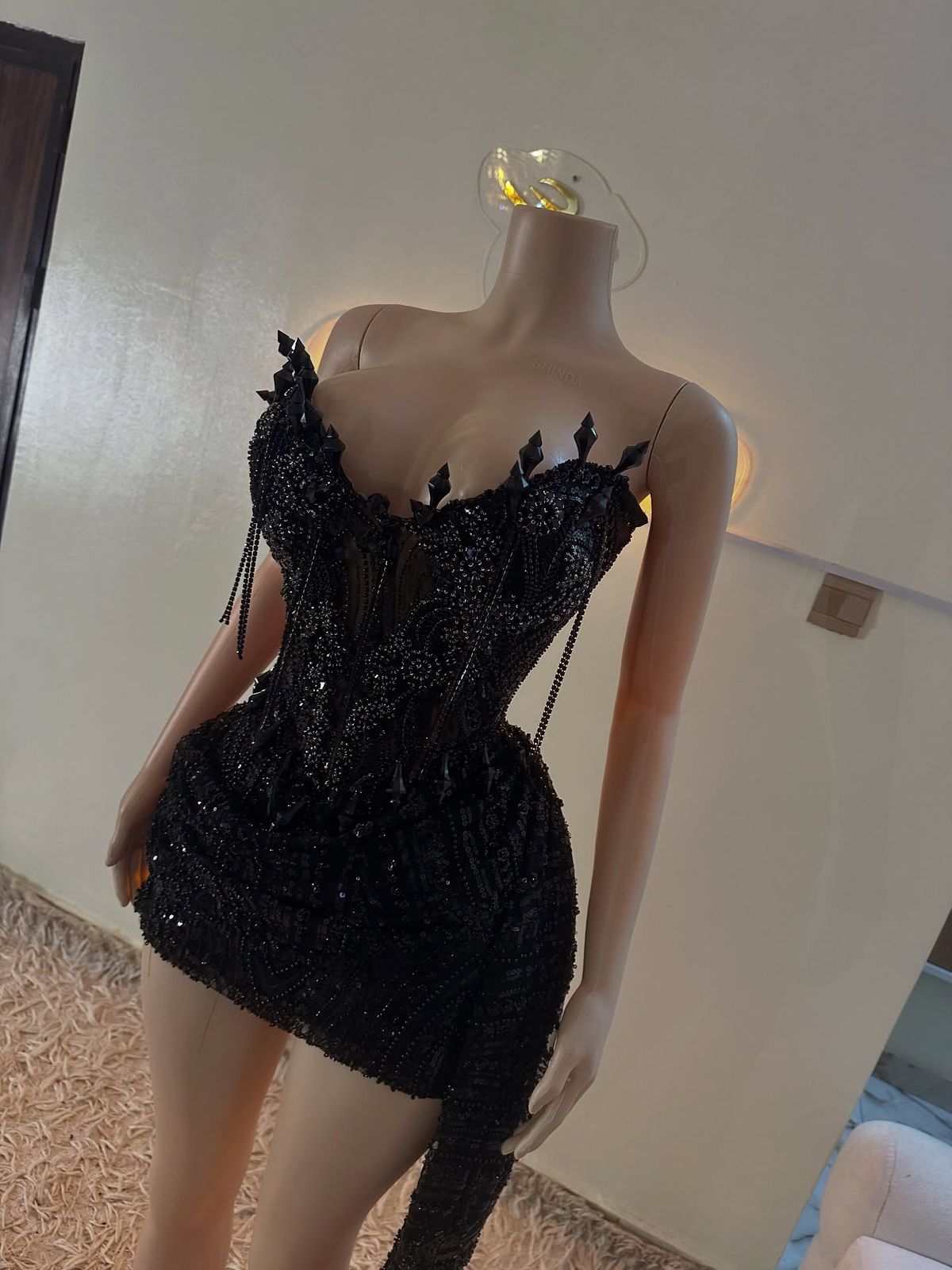 Flirty Short Homecoming Dresses Sheath Strapless Little Black Dress Senior High Shool Graduation Mini Hoco Outfits RB4597