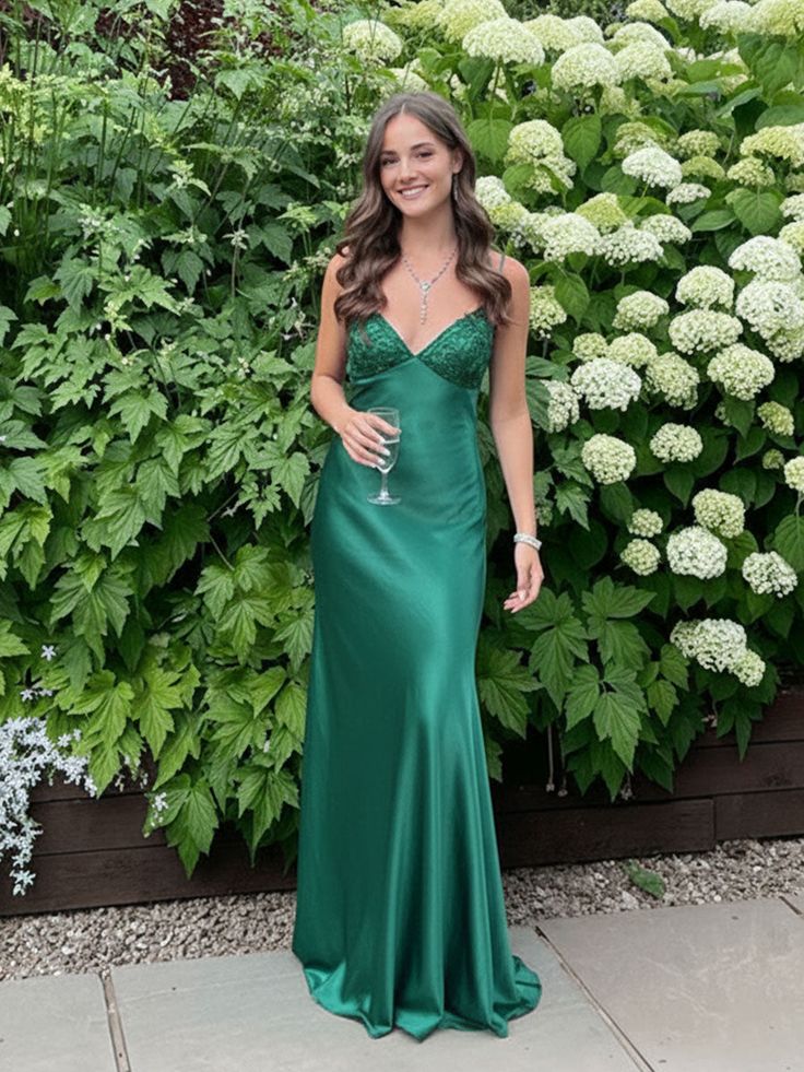 Blue Mermaid V-neck Beaded Back Tie Long Prom Dress Party Dresses For Women AB1476