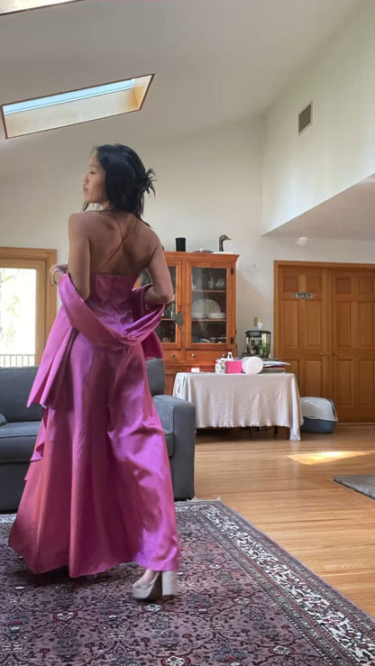 Trägerloses, formelles A-Linien-Kleid, langes Abendkleid, elegantes Ballkleid für Damen AB952