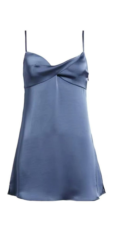 Simple Homecoming Outfit Ideas Mini Dress Sheath Blue Fit and Flare High School Ideas Inspo Senior Graduation Dress RB7267