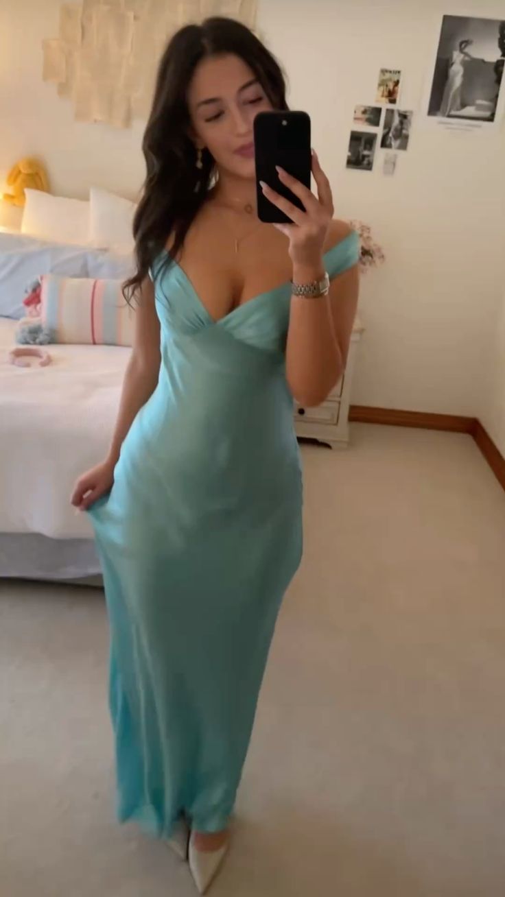 Superbes robes de bal sirène bustier en satin bleu longue robe de soirée N2473