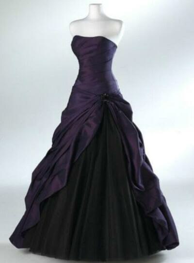Vintage Sweetheart Ball Gown Purple Party Dresses Prom Dress Graduation Dress N1623