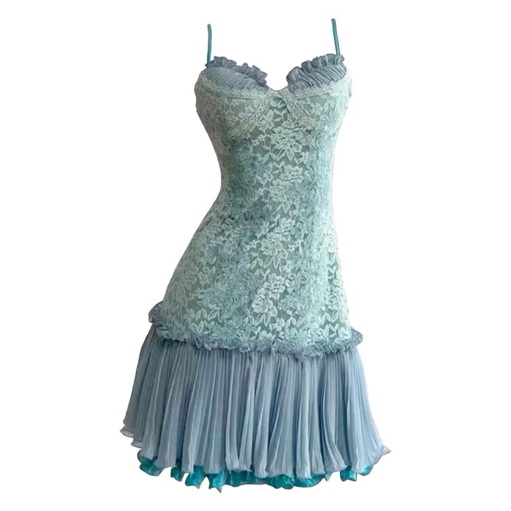 Classy A Line Blue Spaghetti Straps Blue Chiffon Short Homecoming Dresses Party Cocktail Hoco Outfits RB8762