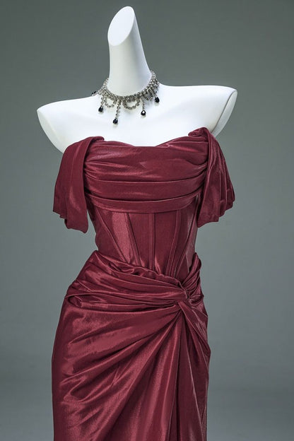 Schwer geschnittenes, figurbetontes Meerjungfrauen-Abendkleid N1871