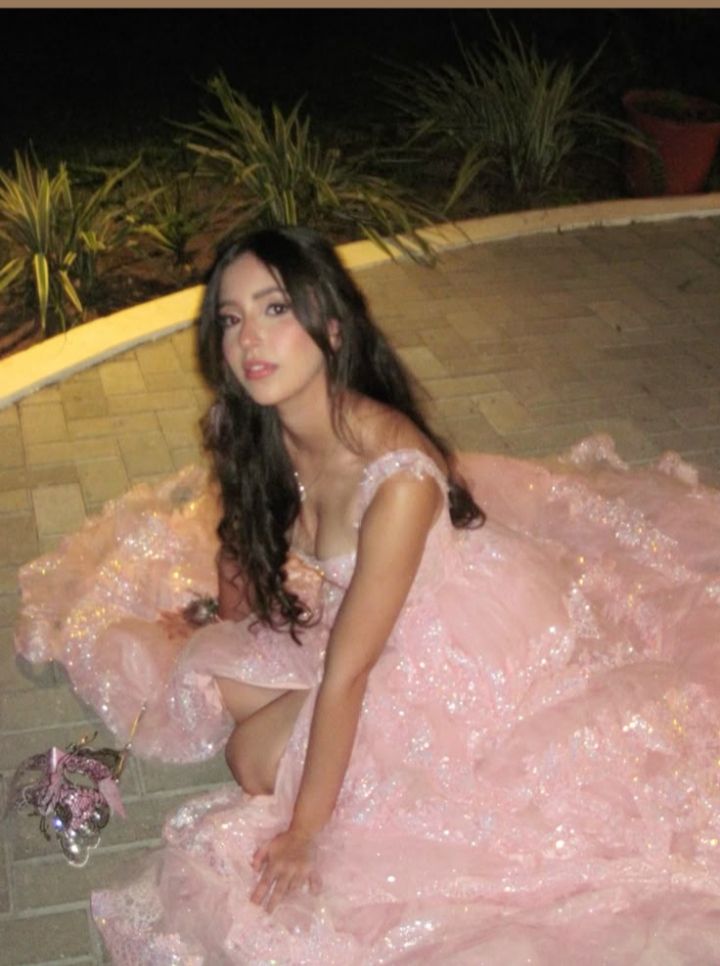 Pretty Off The Shoulder Pink Lace Slit Long Formal Prom Dresses Party Dresses AB1570