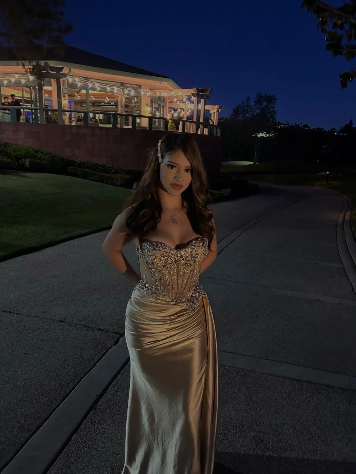 Modest Prom Dresses Mermaid Spaghetti Straps Satin Women With Ruffled Long Party Evening Formal Gown RC1224