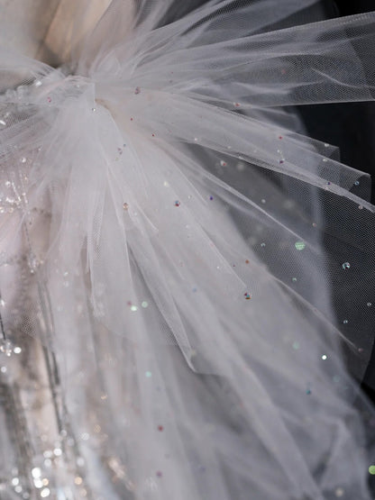 Robe de mariée fourreau classique, bustier, courte, blanche à manches, robe de mariée d'été N508
