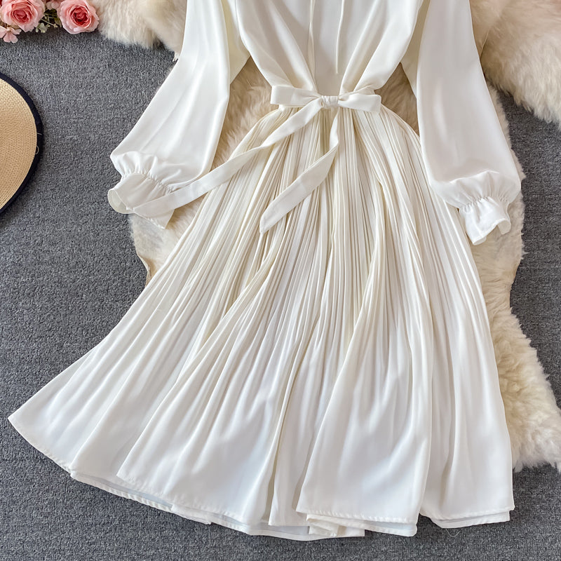 High Quality A Line Long Sleeve Dress Fashion Dress RF0346